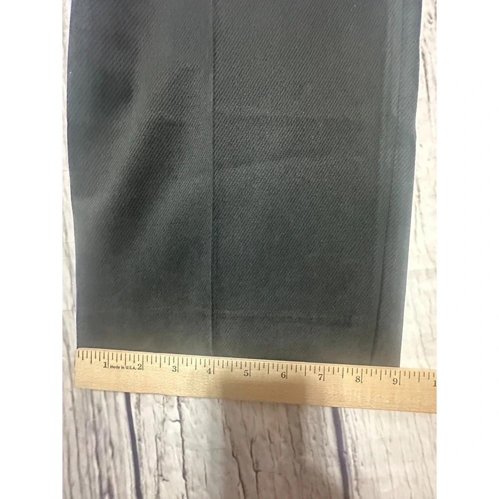 Tommy Bahama 90% Silk, 10% Cotton Blend Pants Mens 38x32 Black‎ Twill Soft Touch